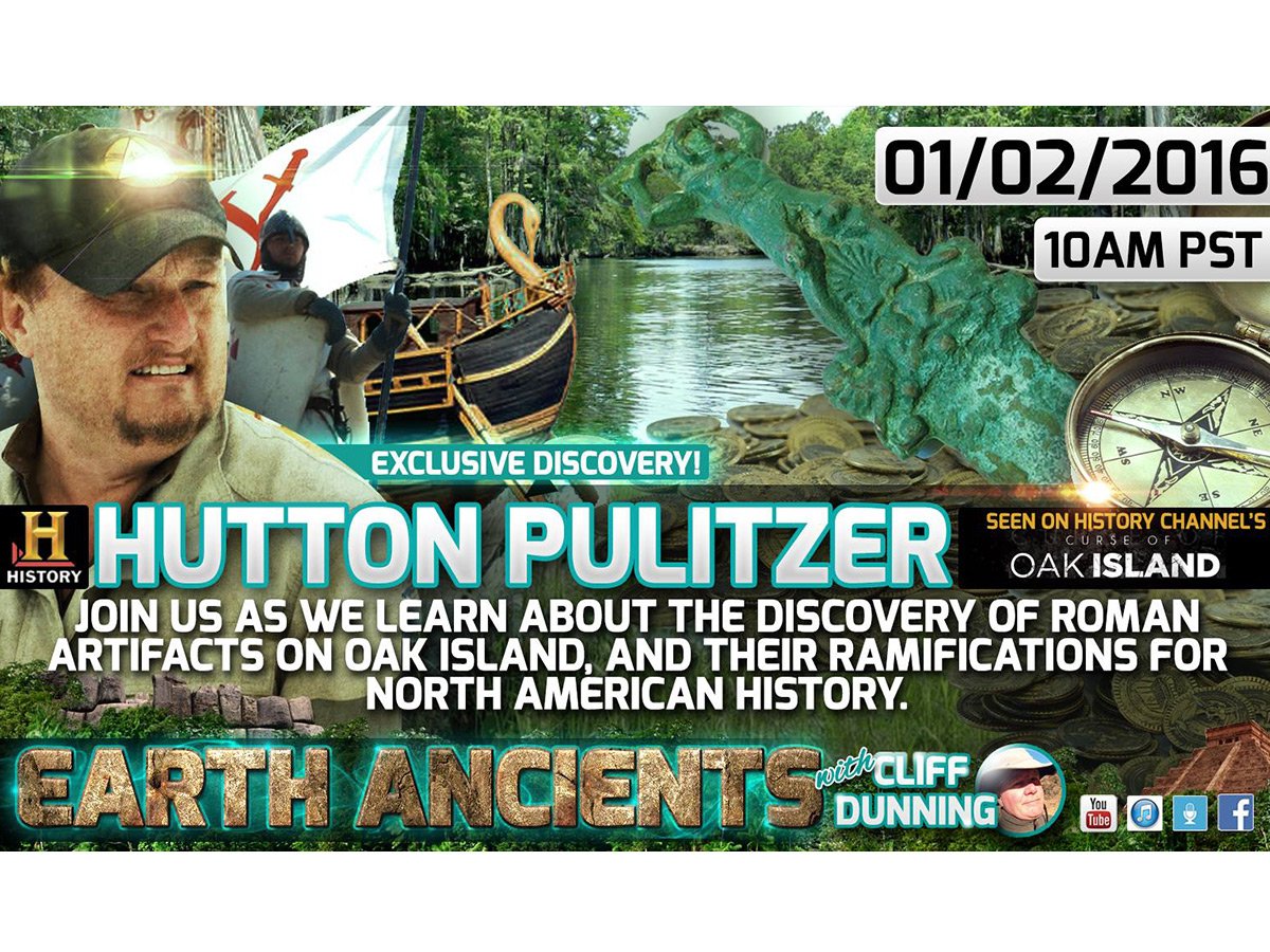 Hutton Pulitzer: Ancient Roman artifacts Discovered in North America
