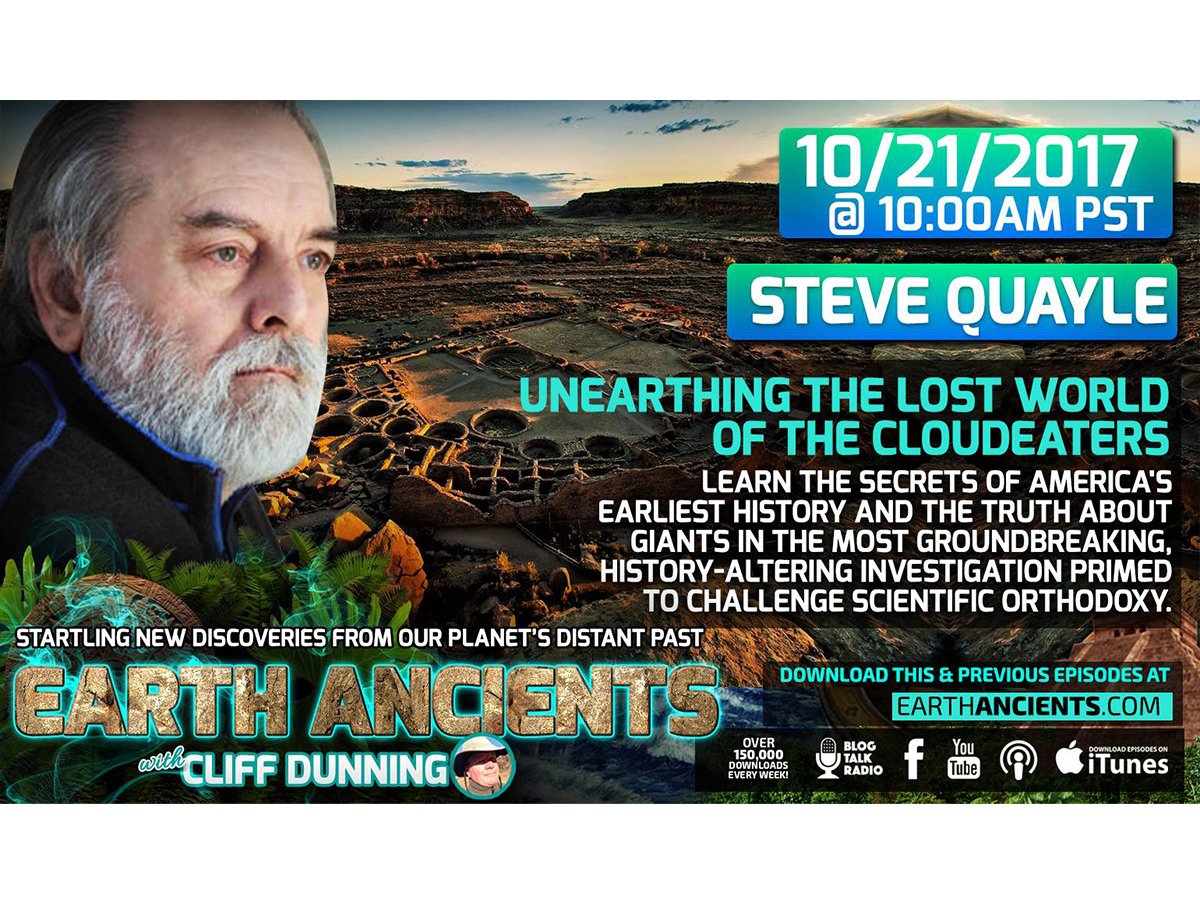 Stephen Quayle: Unearthing the Lost World of the Cloudeaters