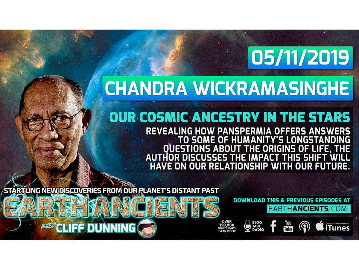 Chandra Wickramasinghe: Our Cosmic Ancestry in the Stars